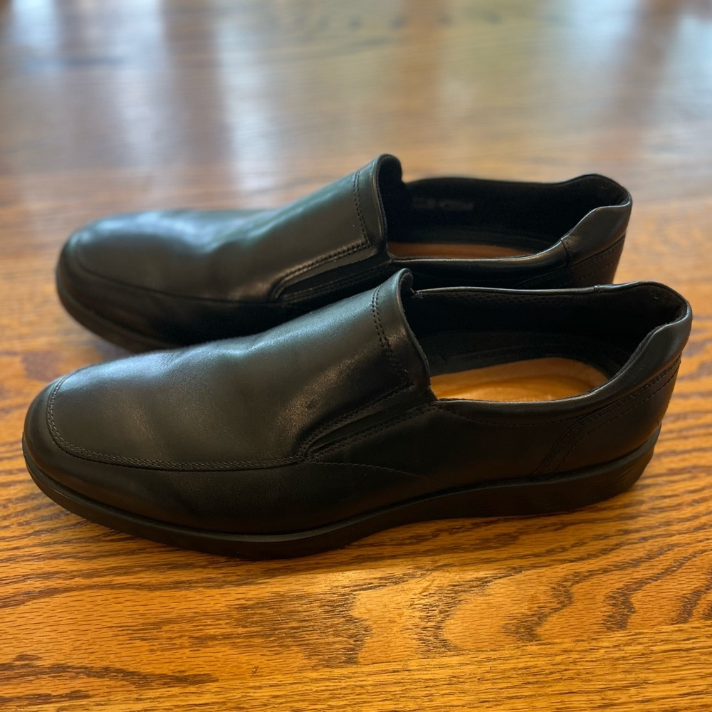 Ecco Men’s S-Lite Hybrid Apron Toe Slip-On Loafer, Black, Size 47, US 13-13.5 - Picture 3 of 5